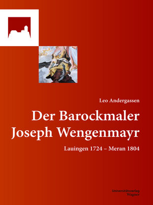 cover image of Der Barockmaler Joseph Wengenmayr